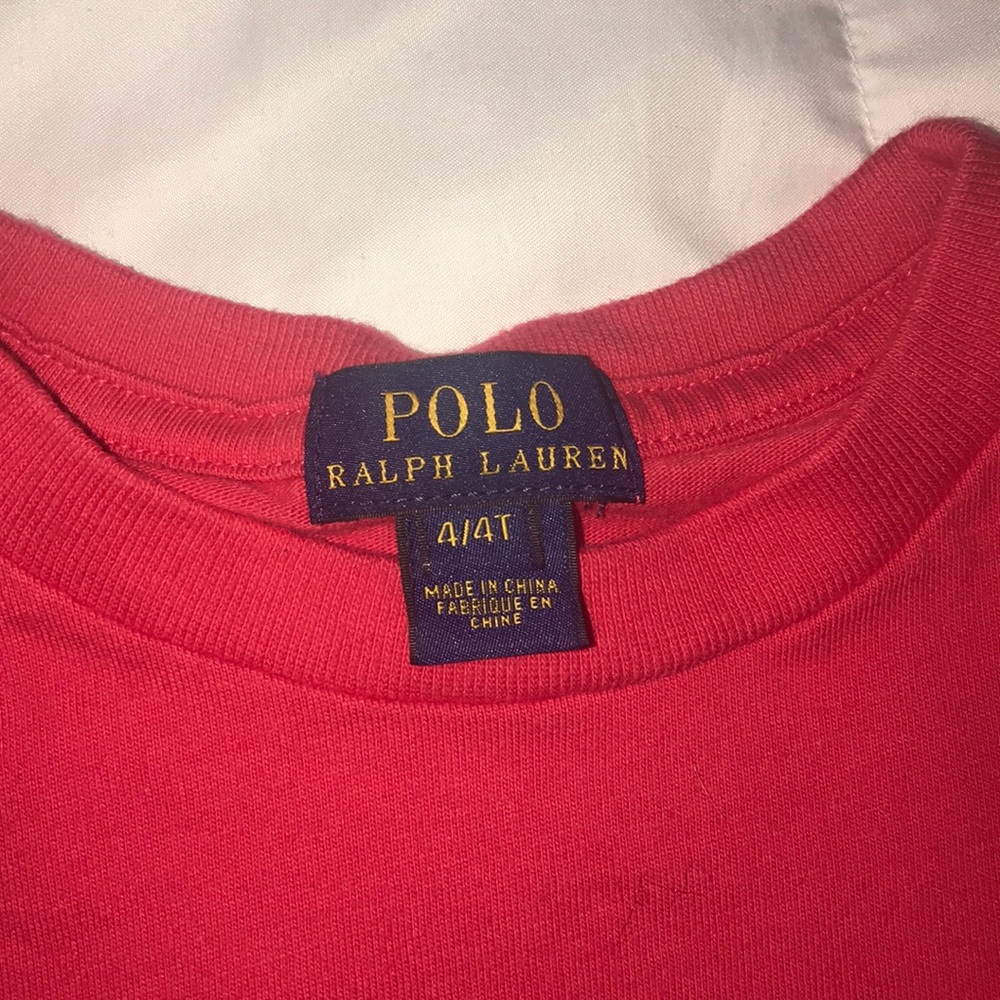 Polo Ralph Lauren boys Red T-shirt - Picture 3 of 4
